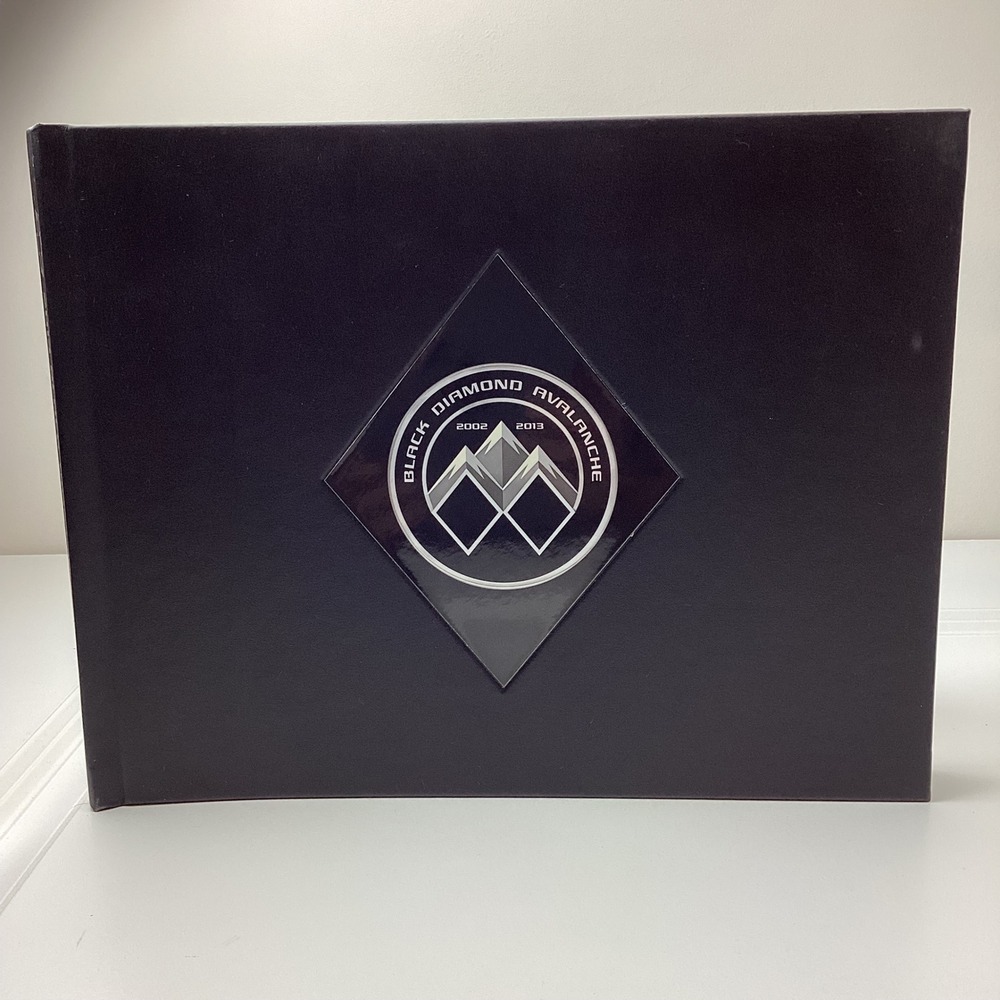 Rare Black Diamond Avalanche 2002-2013 Commemorative History Coffee Table Book
